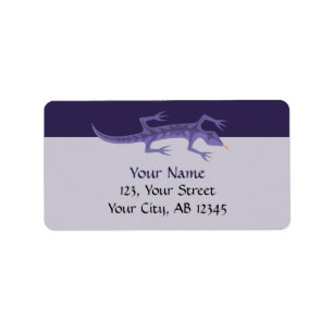 Etiqueta Lizard Mauve