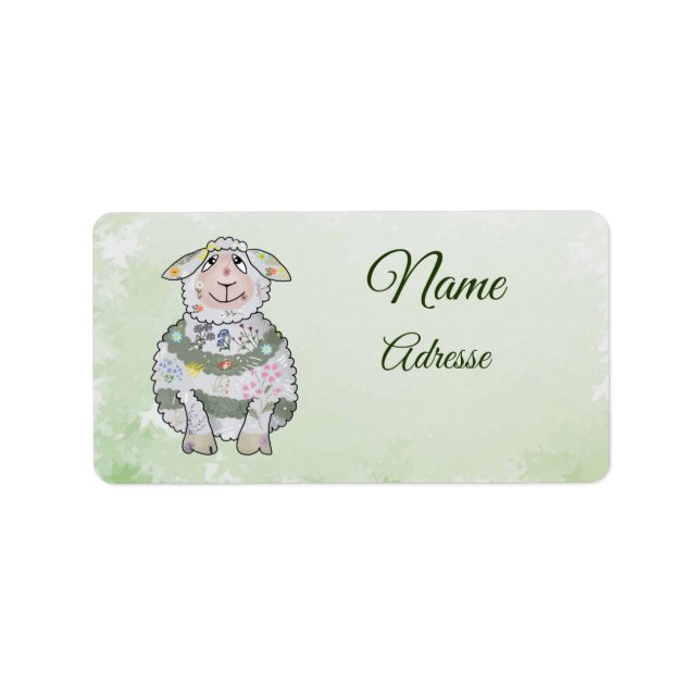 Etiqueta Lizzy (Frente)