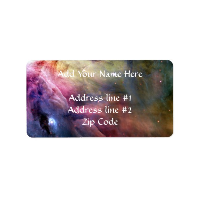 Etiqueta LL Ori and the Orion Nebula (Frente)