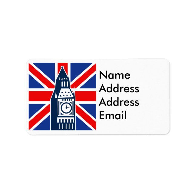 Etiqueta Llamada de Londres (Frente)