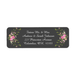 Etiqueta LLAMADAS DE DIRECCIÓN DE personalizable DE REGRESO