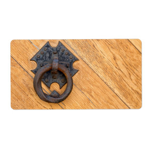 Etiqueta Llamador de puerta antigua