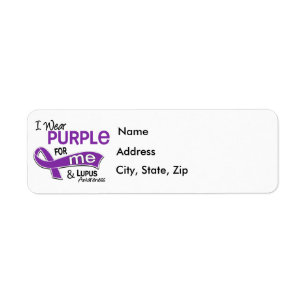 Etiqueta Llevo la púrpura para mí el lupus 42
