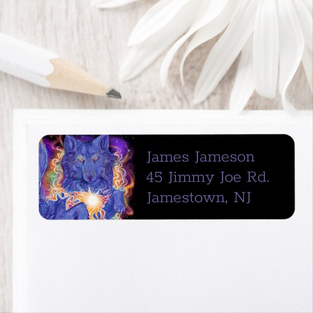 Etiqueta Lobo cósmico (In situ)