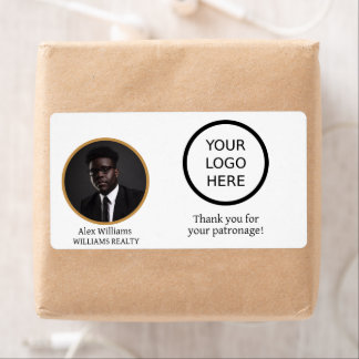 Etiqueta Logo de Photo Business Gracias