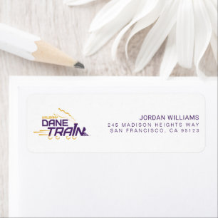 Etiqueta Logo del Tren de Dane de la UAlbany