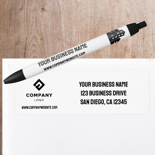 Etiqueta Logotipo comercial de la empresa Dirección de devo