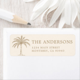 Etiqueta Logotipo de boda con monograma personalizado de pa