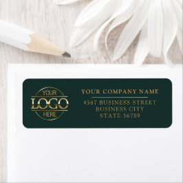 Etiqueta Logotipo de empresa personalizado Dirección de dev