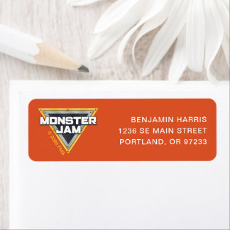 Etiqueta Logotipo de Monster Jam