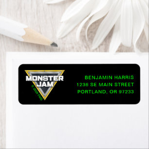 Etiqueta Logotipo de Monster Jam