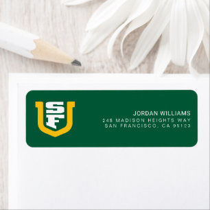 Etiqueta Logotipo de UOSF