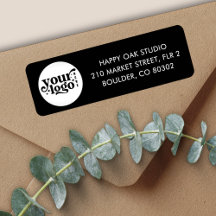 Logotipo empresarial personalizado dirección de de