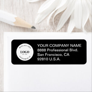 Etiqueta Logotipo empresarial personalizado profesional cor