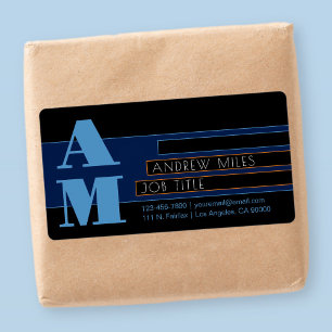 Etiqueta Logotipos monocromáticos retro-modernos y formas y