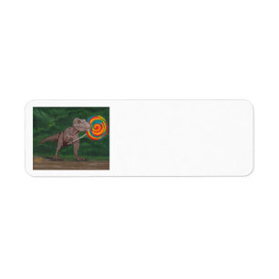 ETIQUETA LOLLIPOP T-REX