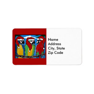 Etiqueta Loritos de Fiesta   