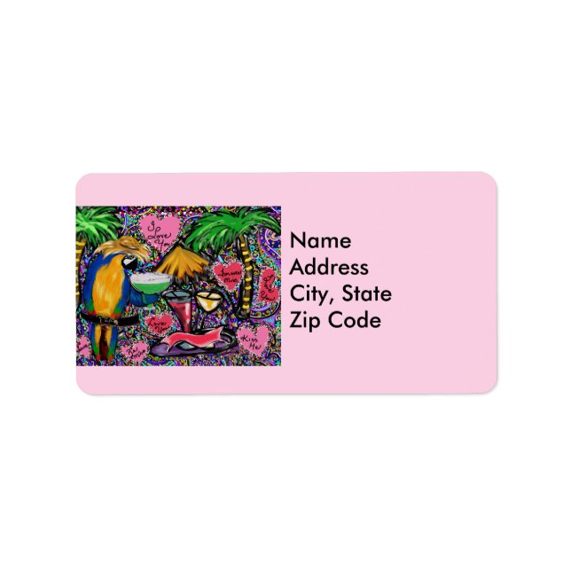 Etiqueta Loritos de Fiesta  (Frente)