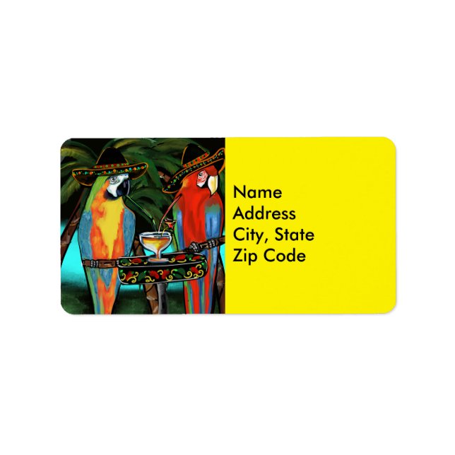 Etiqueta Loritos de Fiesta    (Frente)