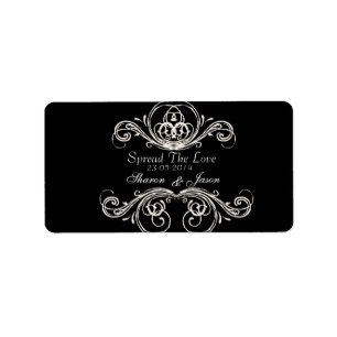 Etiqueta Los Favores De La Boda Jam Jar Labels Difunden El 