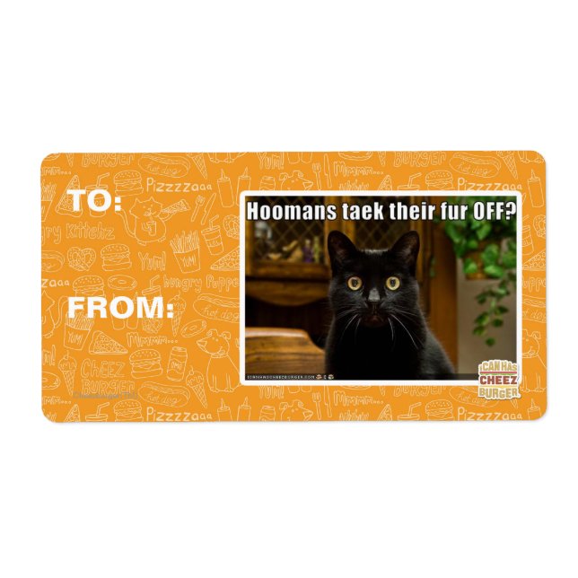 Etiqueta ¿Los Habitantes Se Quitan La Piel? (Frente)