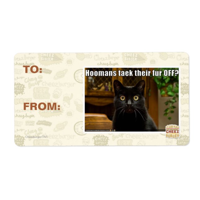 Etiqueta ¿Los Habitantes Se Quitan La Piel? (Frente)