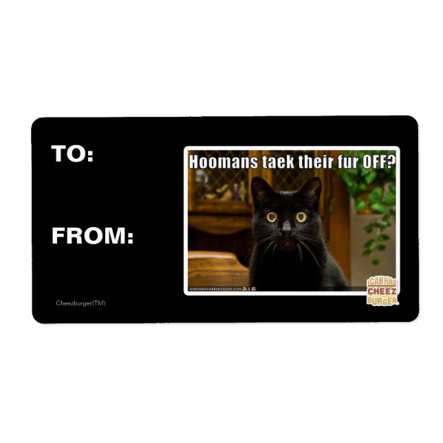 Etiqueta ¿Los Habitantes Se Quitan La Piel? (Frente)