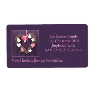 Etiqueta Los nuevos Navidades de direcciones venían a la pu