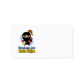 Etiqueta Los profesores son Ninjas Brain