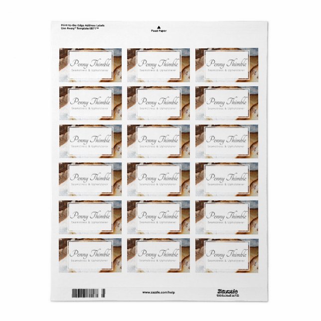 Etiqueta losa ionizante de granito (Hoja Entera)