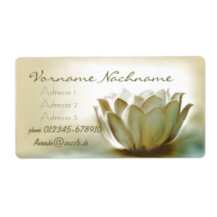 Etiqueta Lote blanco