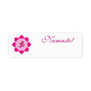 Etiqueta Loto rosa