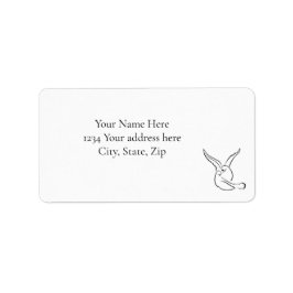 Etiqueta Love Birds Address Label