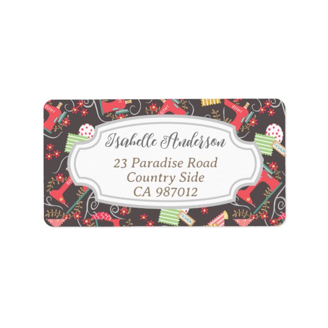 Etiqueta Love Swing Machine Brown (Frente)