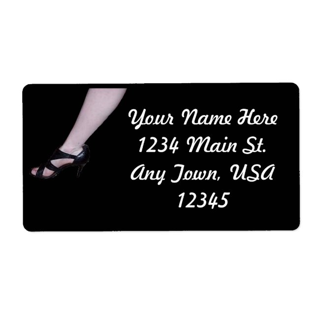 Etiqueta Lovely Heels (Frente)