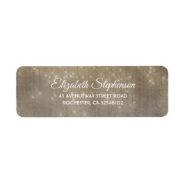 Etiqueta Luces y Boda de Wood Dreamy