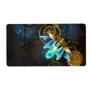 Etiqueta Luciérnaga de Steampunk