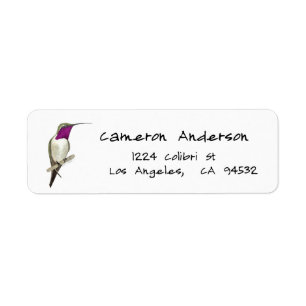 Etiqueta Lucifer Hummingbird