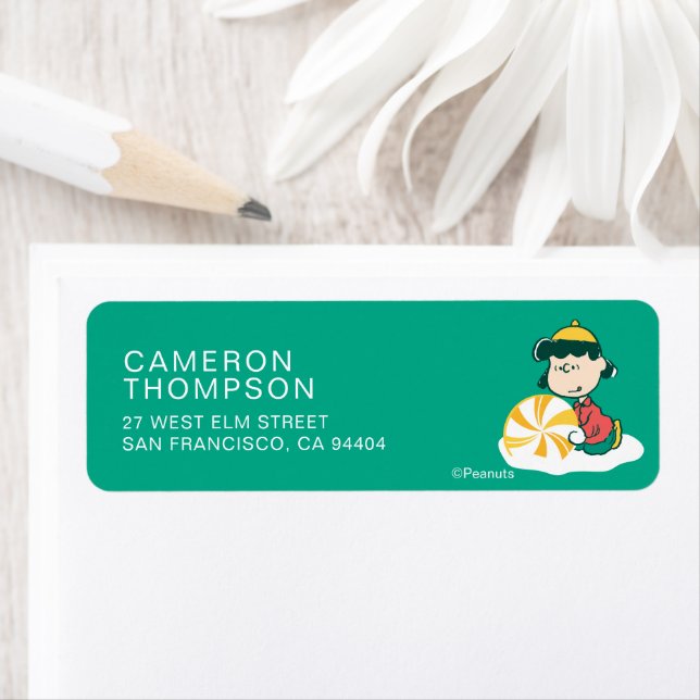 Etiqueta Lucy Peppermint Candy (In situ)