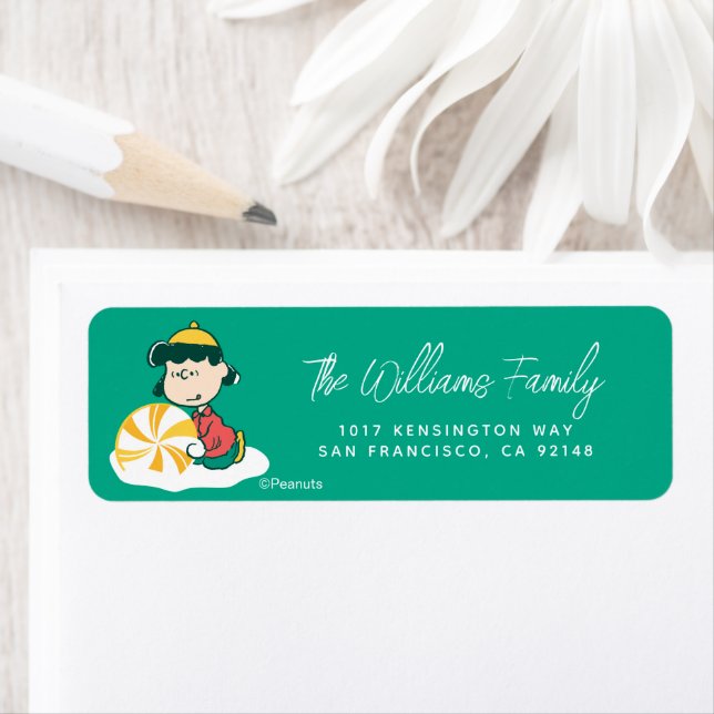 Etiqueta Lucy Peppermint Candy (In situ)