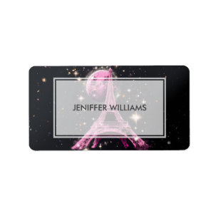 Etiqueta Luna de la Torre Eiffel