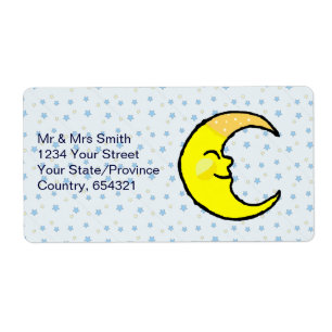 Etiqueta Luna y estrellas