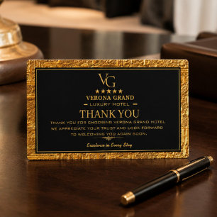 Etiqueta Luxury Gold Hotel Elegant 5-Star Hospitality