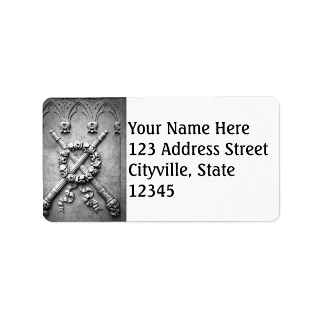 Etiqueta Luz de caída perdida (Frente)