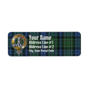 Etiqueta MacCallum Tartan & Badge
