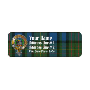 Etiqueta MacLaren Tartan & Badge