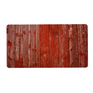 Etiqueta Madera roja vieja
