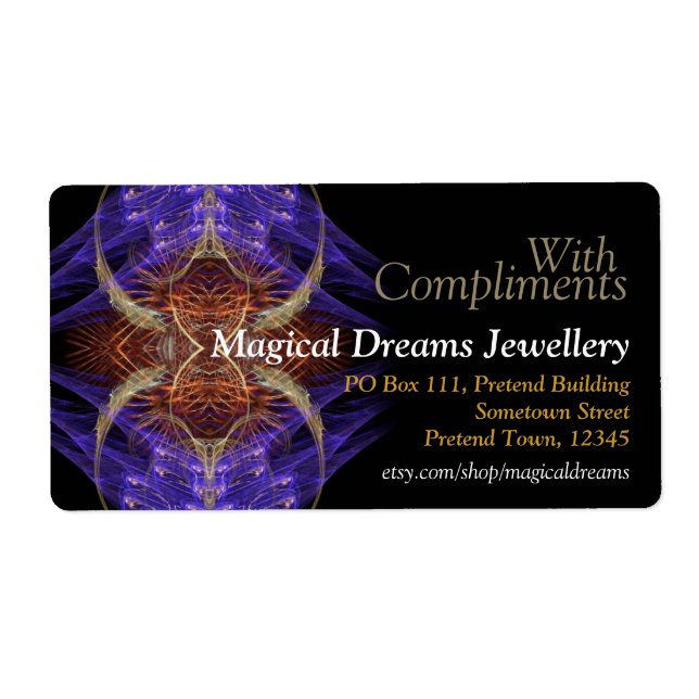 Etiqueta Magical Dreams Business with Complits Label (Frente)