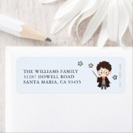 Etiqueta Magical HARRY POTTER™ y Hogwarts Cumpleaños