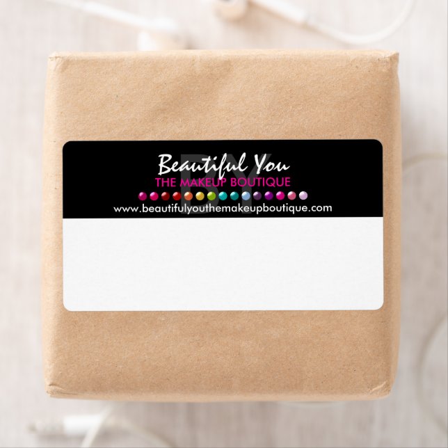 Etiqueta Makeup Boutique Personalizado (In situ)